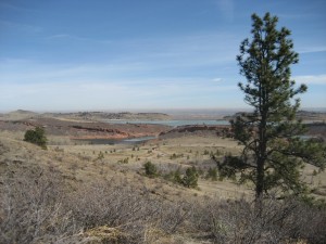 View of Horsetooth Reservoir