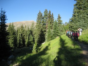 Quandary Peak East Ridge trail