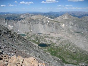 Quandary view near summit