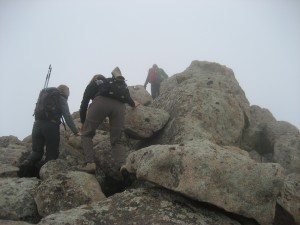Stone Mountain summit scramble